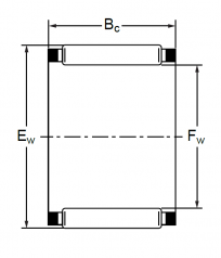 Подшипник Серия K и KT (подшипники без колец) Подшипник K 10x19x10 (KT) по выгодным ценам Арсеньев