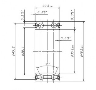 Подшипник Подшипники кондиционера Подшипник EP35BD4820T1XDDUM-01 по выгодным ценам Арсеньев