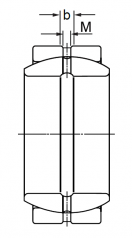 Подшипник Серия GE (ШСП) открытого и закрытого типа Подшипник GE 80 ES по выгодным ценам Арсеньев