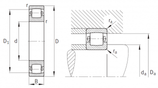 Подшипник С цилиндрическим отверстием Подшипник 20310 TVPC3 по выгодным ценам Арсеньев